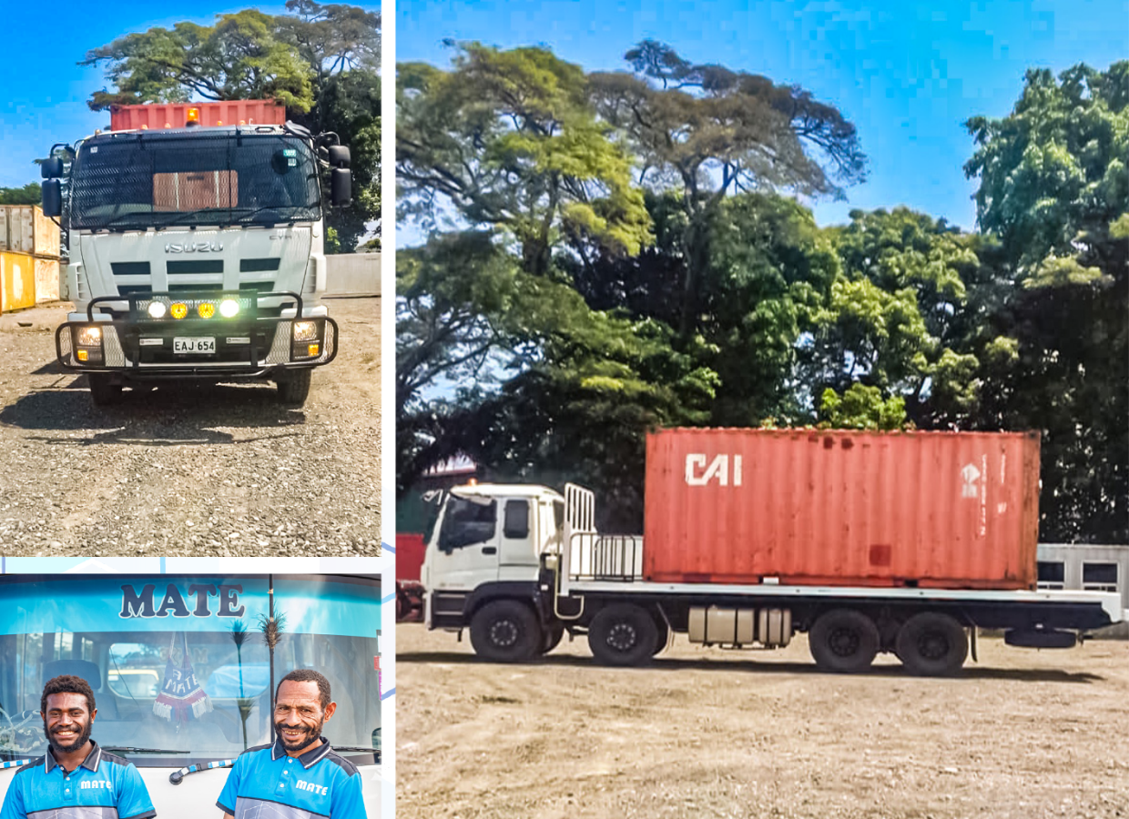 KBM Transport Services collage